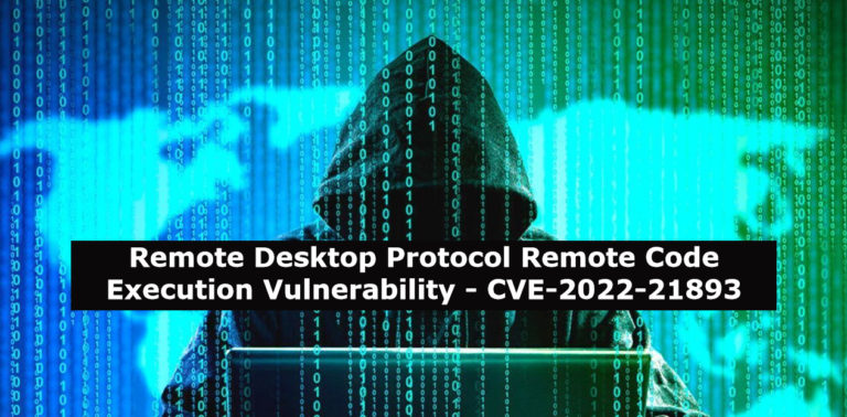 Remote Desktop Protocol Remote Code Execution Vulnerability – CVE-2022-21893