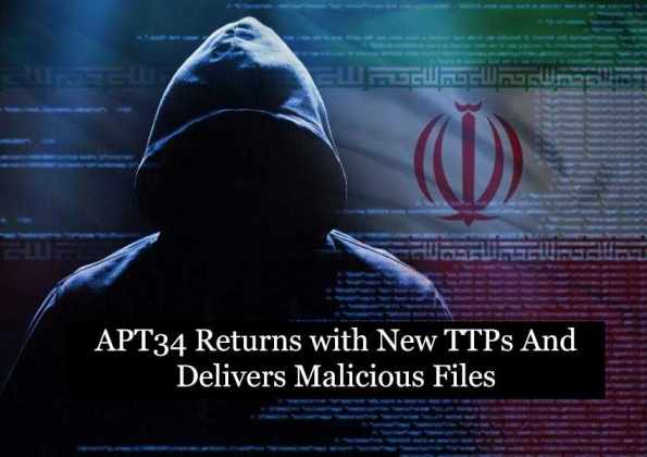 APT34 Returns with New TTPs And Delivers Malicious Files
