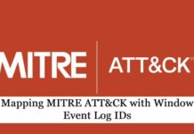 Mapping MITRE ATT&CK with Window Event Log IDs