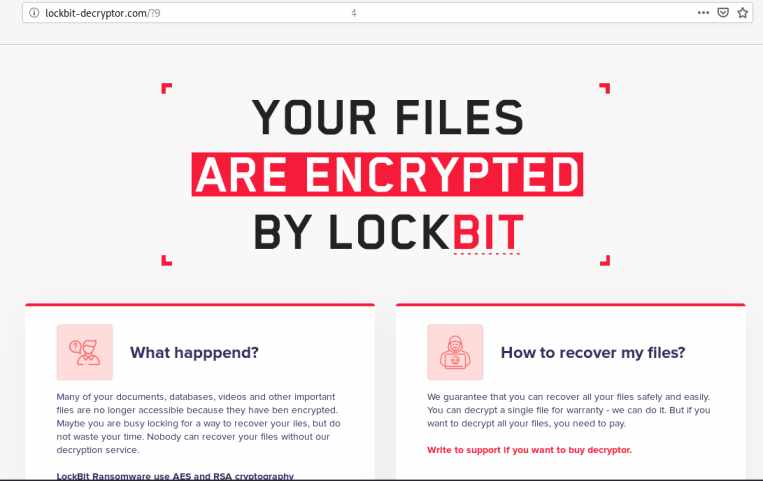 LockBit Ransomware Disturbed via Copyright Infringement Emails