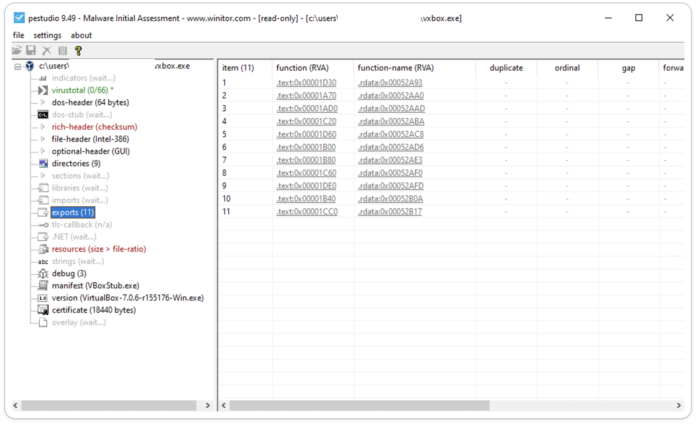 Pestudio: Initial Malware Assessment Made Simple - Security Investigation